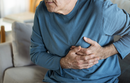 Elderly Man With Chest Pain Problem R