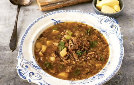 Hostsoppa Med Svamp Och Rostat Bovete Foto Ulrika Pousette 1500 1344X13442