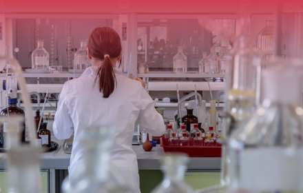 Blood Test Procedure In The Laboratory Image