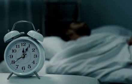 Alarm Clock By Bed