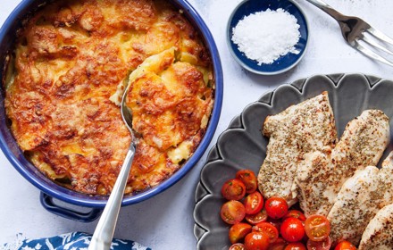 Rosmarinkyckling Med Snabb Potatisgratang Foto Sanna Livijn Wexell M3athem 1344X1344